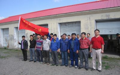  公司預備役民兵訓練-打靶現場