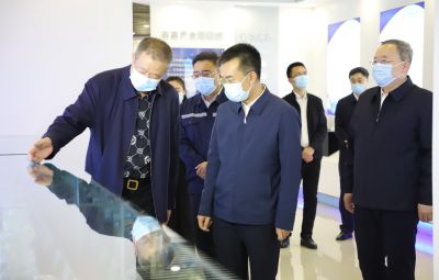 黑龍江省委調研組一行到寶泰隆參觀調研