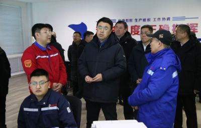 七臺河市委副書記、市長李兵蒞臨寶泰隆開展“看項目、解難題、保安全”調研